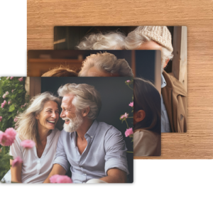 3er Bündel Set – Horizontal Eiche Matt