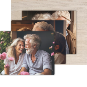 3er Bündel Set – Horizontal Eiche Weiss Matt