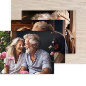 3er Bündel Set – Horizontal Eiche Weiss Relief