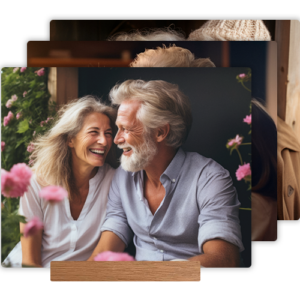 3er Bündel Set - Horizontal Standfuss Glatt