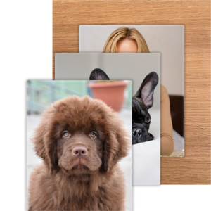 3er Bündel Set - Vertikal Eiche Glatt