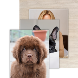 3er Bündel Set – Vertikal Eiche Weiss Glatt