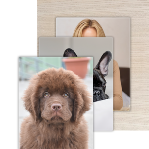 3er Bündel Set – Vertikal Eiche Weiss Matt