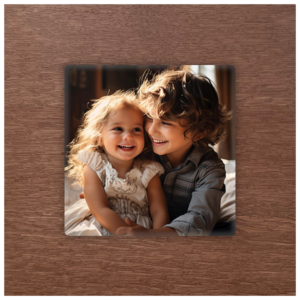 Piktu Set - Quadrat Walnuss Glatt