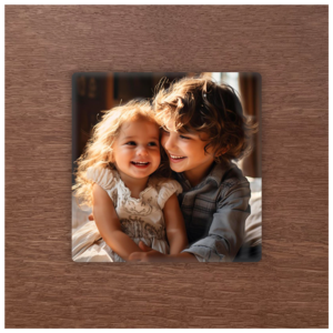 Piktu Set - Quadrat Walnuss Relief